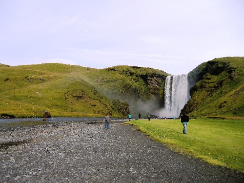 Skógafoss, Wasserfall in Südisland
