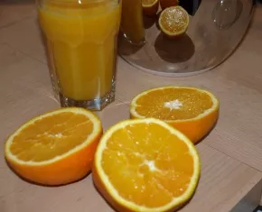 Orangensaft oder Orangen?