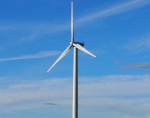 Windkraftanlage  Fahrenholz / Jagow