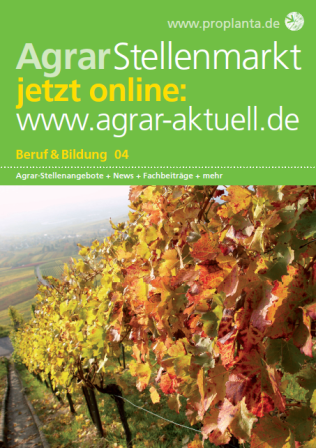 Journal Agrar-Stellenmarkt 04 - zum Inhaltsverzeichnis