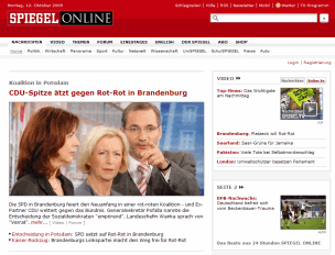 Nachrichtenportal Spiegel Online