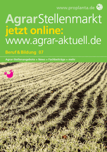 Journal AgrarStellenmarkt 07