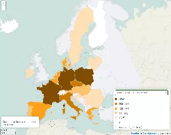 Silomais Anbaufläche Europa 2012-2023