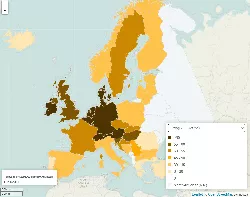 Gerste Ertrag Europa 2012-2023