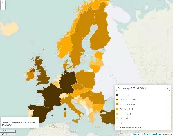 Gerste Erntemenge Europa 2012-2023