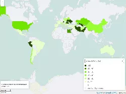 Walnuss Ertrag weltweit 1961-2021