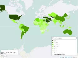 Erdnuss Ertrag weltweit 1961-2021