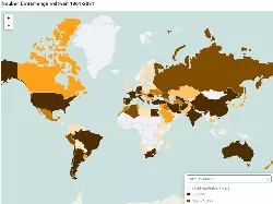 Trauben Erntemenge weltweit 1961-2021