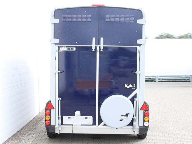 Gebraucht Iforwilliams Viehanhaenger Pferdetransporter Ifor Williams Pferdeanhaenger HB506 Sattelkammer blau_Pf1470Iw_5