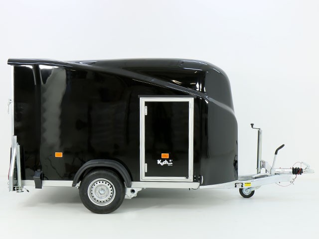 Gebraucht Sonstige Koffer Anhaenger Kofferanhaenger DK Vollpoly 150x290cm H 160cm neues Modell schwarz Debon_Ko1552SoCl_7