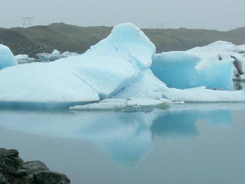 Gletschereis im Osten Islands