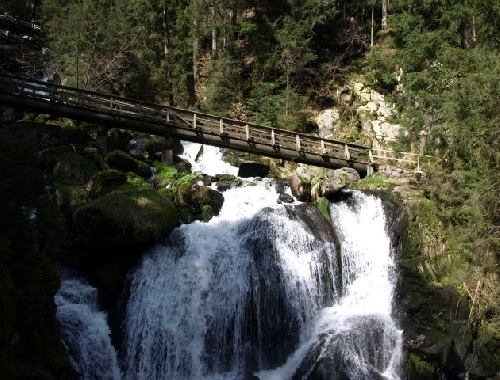 Triberger Wasserfälle - Brücke