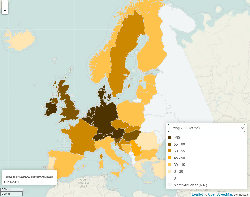 Gerste Ertrag Europa 2012-2021
