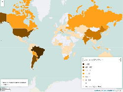 Soja Erntemenge weltweit 1961-2020