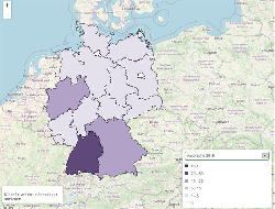 Zoonosen - Tularämie bei Menschen in Deutschland
