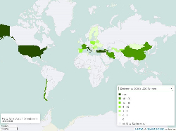 Haselnuss Erntemenge weltweit 2010-2019