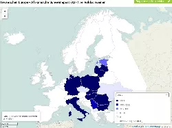 Tierseuchen Europa - Afrikanische Schweinepest (ASP) bei Wildschweinen