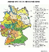 Anbaugebiete Getreide Deutschland 