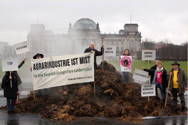 Misthaufen Bundestag 2016