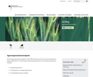 Agrarorganisationenregister