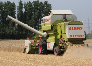 Getreideernte in Mecklenburg-Vorpommern
