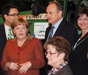 Erffnungsrundgang Grne Woche 18-1-2013 Angela Merkel