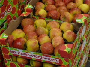 Apfelernte Baden-Wrttemberg 2015