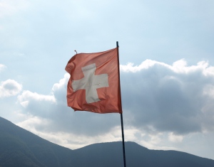 Schweizer Flagge 2020