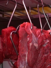 Auenhandel mit Fleisch gewachsen