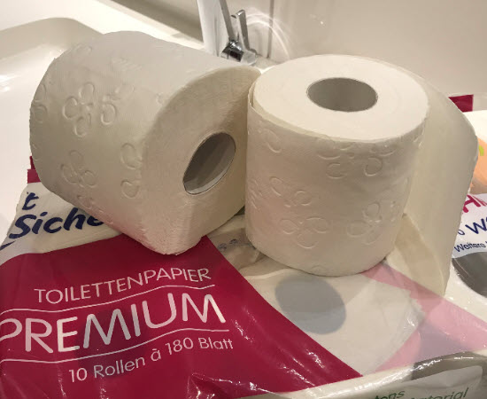 Teures Toilettenpapier 