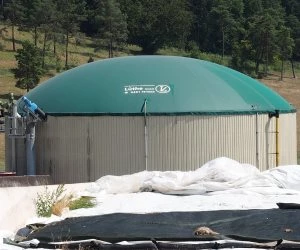 Stromerzeugung Biogasanlage