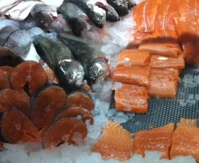 Japanische Fischereiprodukte