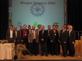 Biogas Science 2009 - Organisatoren und Betreiber (Foto: LfL)
