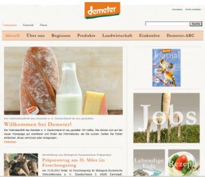 Demeter Homepage