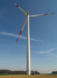 Konventionelle Windkraftanlage