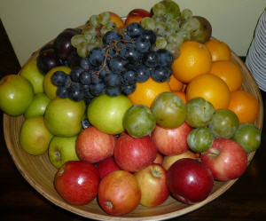Obstkonsum pro Monat
