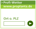 Proplanta Profi-Wetter-Fenster