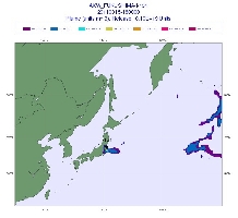 Radioaktivittswolke Fukushima 18:00 UTC