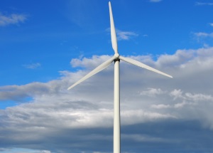 Windkraftanlage Büste