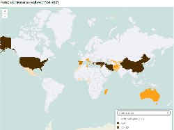 Pistazie Erntemenge weltweit 1961-2021